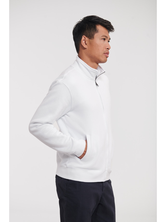 Vanity Fair Lingerie Men's Authentic Sweat Jacket White 3