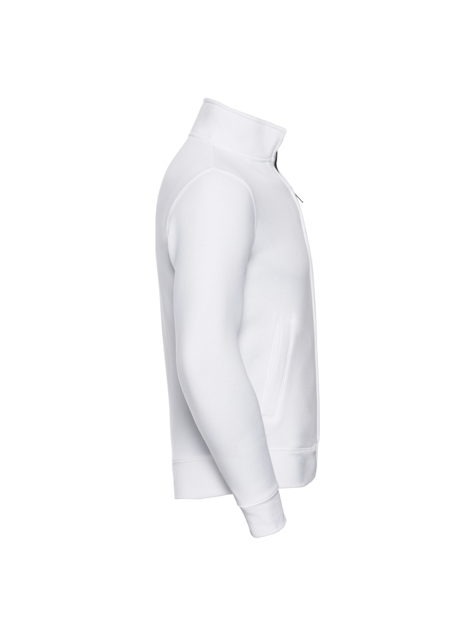 Vanity Fair Lingerie Men's Authentic Sweat Jacket White 7