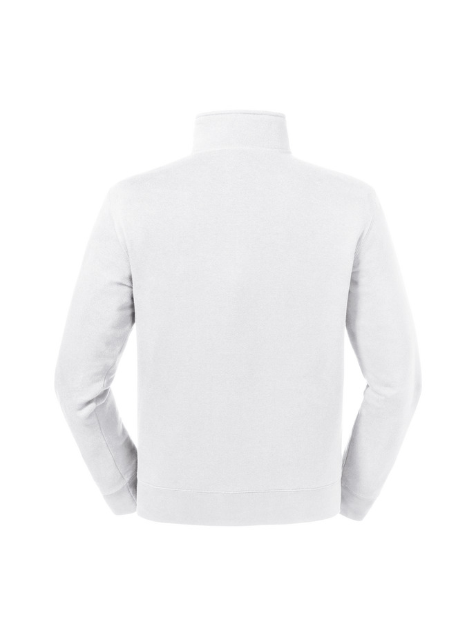 Vanity Fair Lingerie Authentic Quarter Zip Sweat White 6