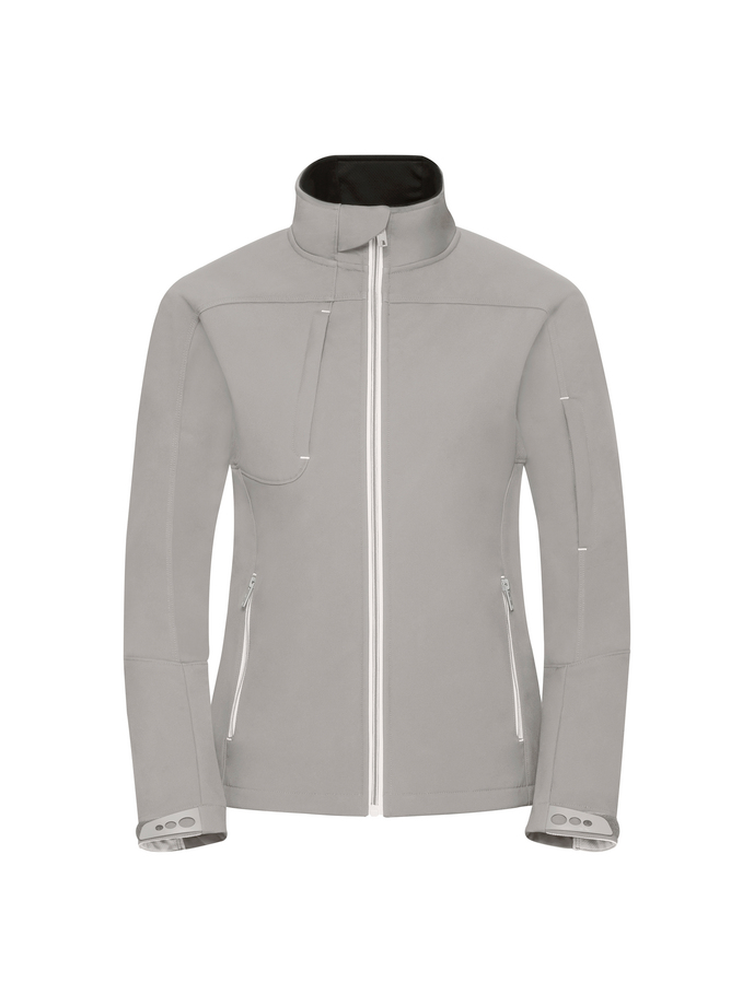 Vanity Fair Lingerie Ladies' Bionic Softshell Jacket Stone 5