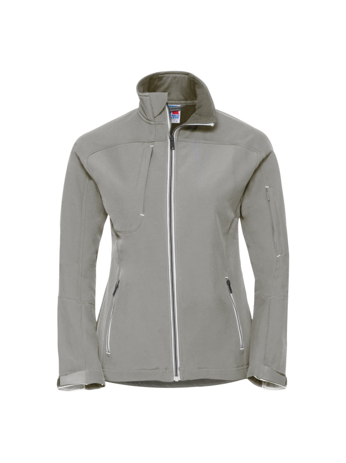 Vanity Fair Lingerie Ladies' Bionic Softshell Jacket Stone 6