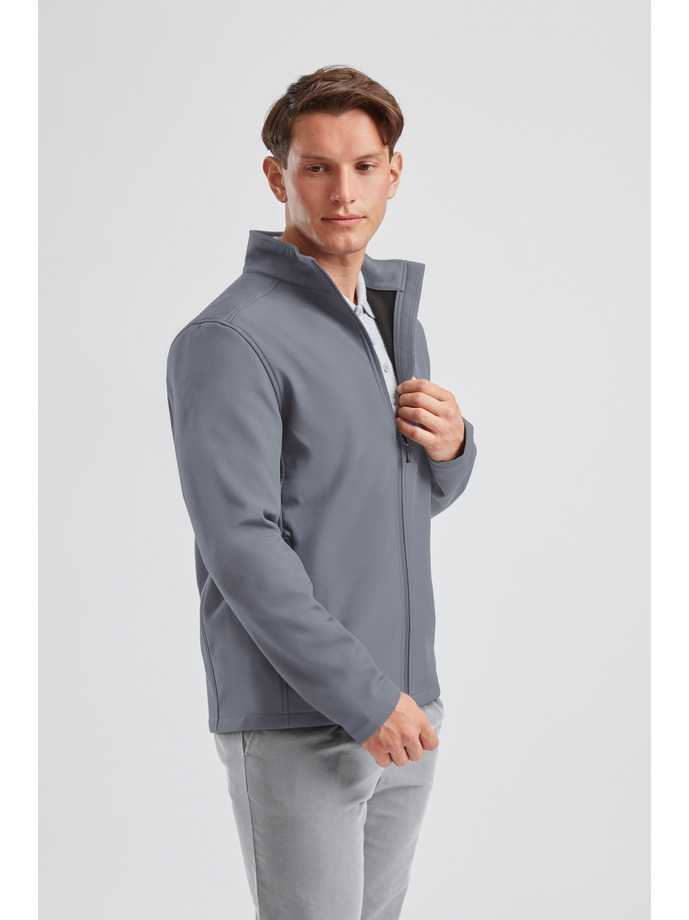 Vanity Fair Lingerie Essential Softshell Jacket Iron Grey 3