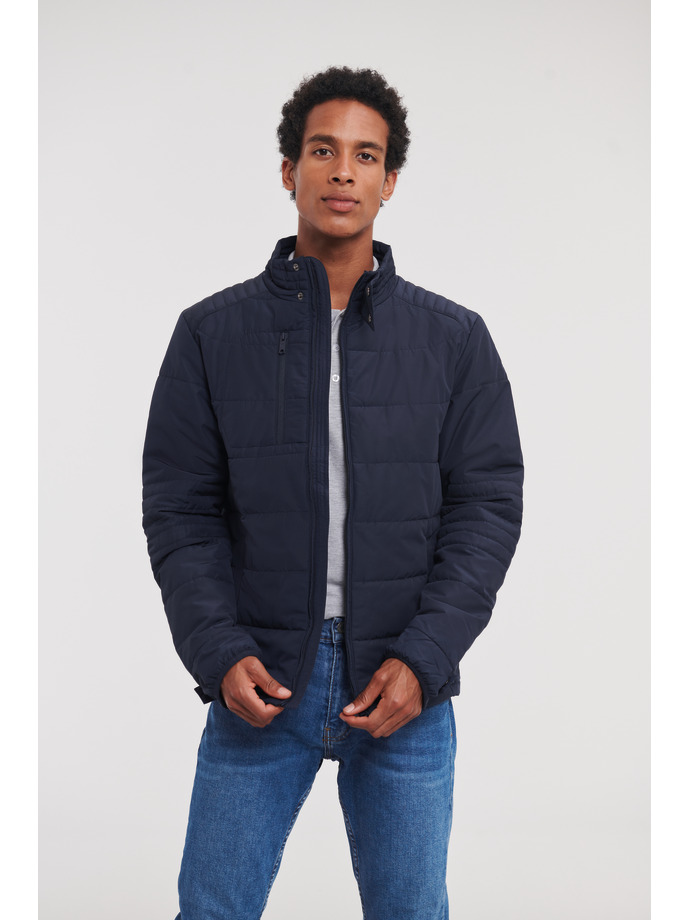 Vanity Fair Lingerie Men's Cross Jacket French Navy 2