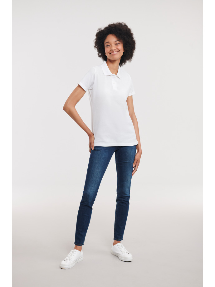Vanity Fair Lingerie Ladies' Classic Polycotton Polo White 4
