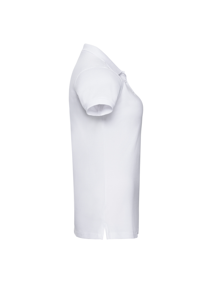 Vanity Fair Lingerie Ladies' Fitted Stretch Polo White 7