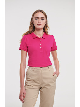 Ladies' Fitted Stretch Polo