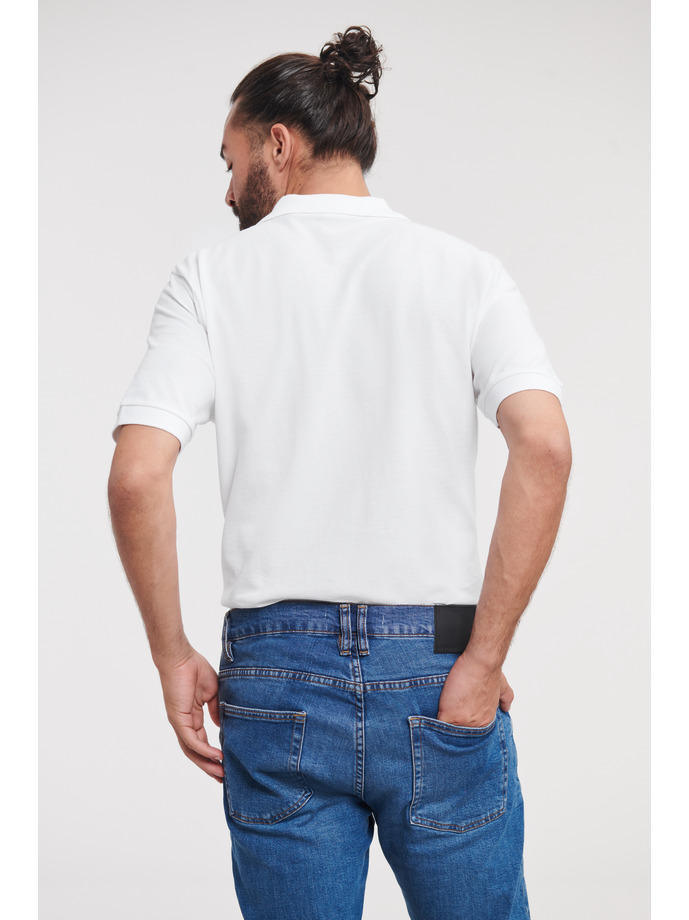 Vanity Fair Lingerie Men's Classic Cotton Polo White 2