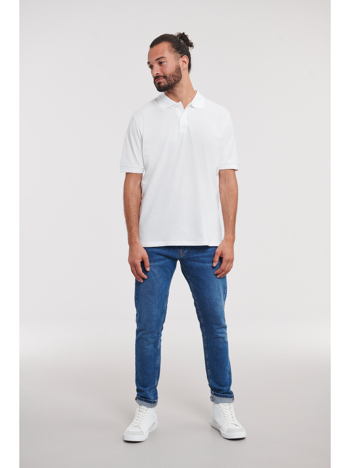Vanity Fair Lingerie Men's Classic Cotton Polo White 4
