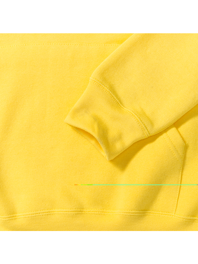 Vanity Fair Lingerie Hooded Sweatshirt Yellow 8