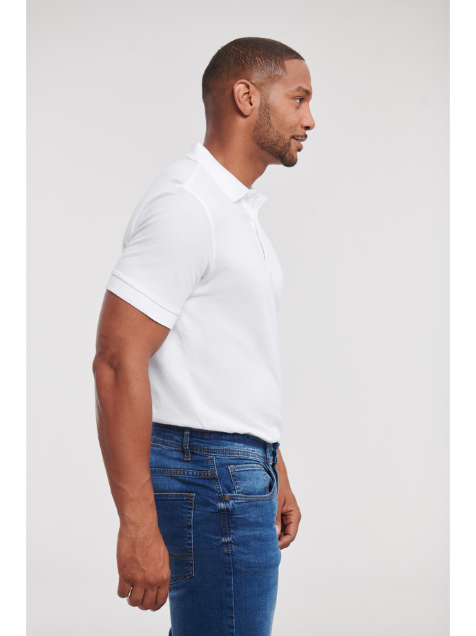 Vanity Fair Lingerie Men's Ultimate Cotton Polo White 3