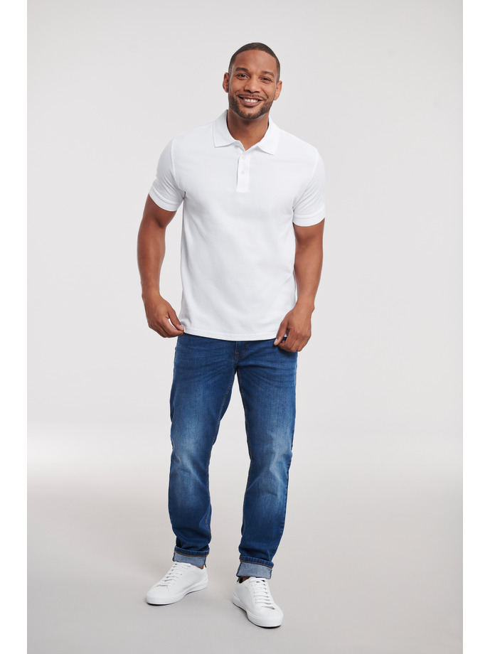 Vanity Fair Lingerie Men's Ultimate Cotton Polo White 4