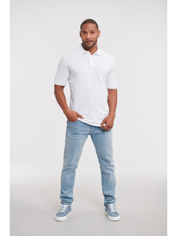 Vanity Fair Lingerie Hardwearing Polycotton Polo White 4