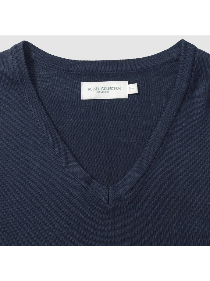Vanity Fair Lingerie Ladies' V-Neck Knitted Pullover French Navy 8