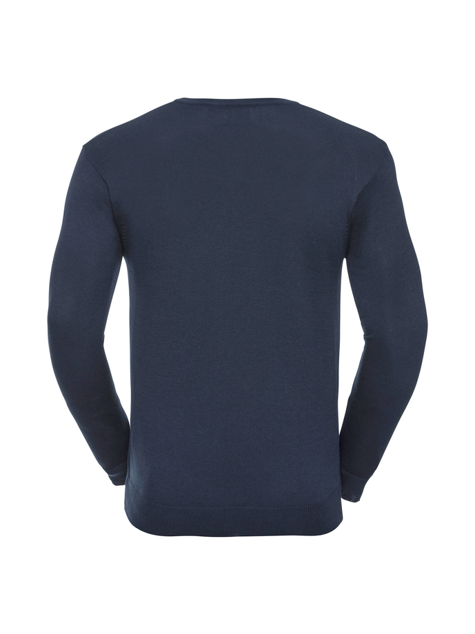 Vanity Fair Lingerie Men's V-Neck Knitted Pullover French Navy 6