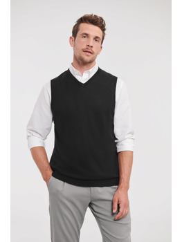 V-Neck Sleeveless Knitted Pullover