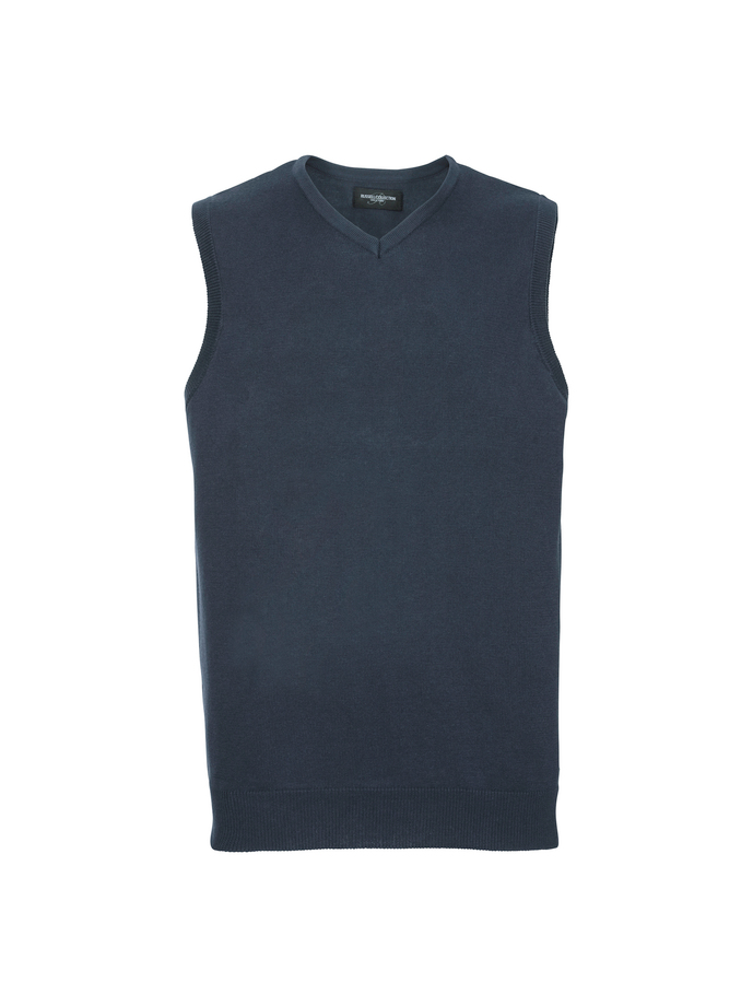 Vanity Fair Lingerie V-Neck Sleeveless Knitted Pullover French Navy 5