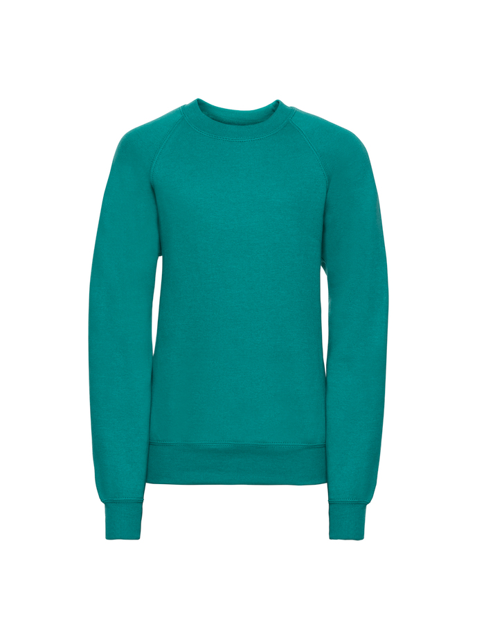 Vanity Fair Lingerie Kids Classic Sweatshirt Winter Emerald 5
