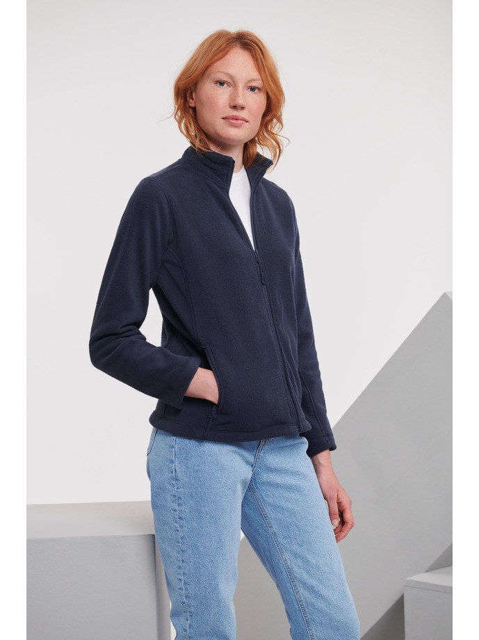Vanity Fair Lingerie Ladies' Full Zip Outdoor Fleece French Navy 3