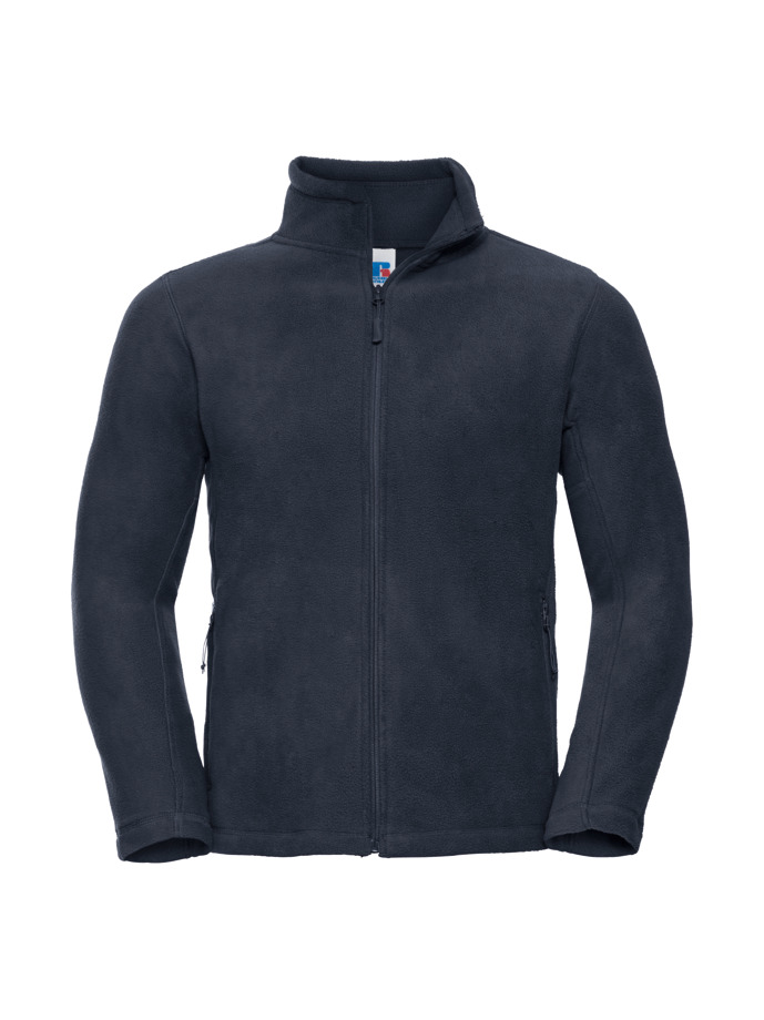 Vanity Fair Lingerie Men's Full Zip Outdoor Fleece French Navy 5