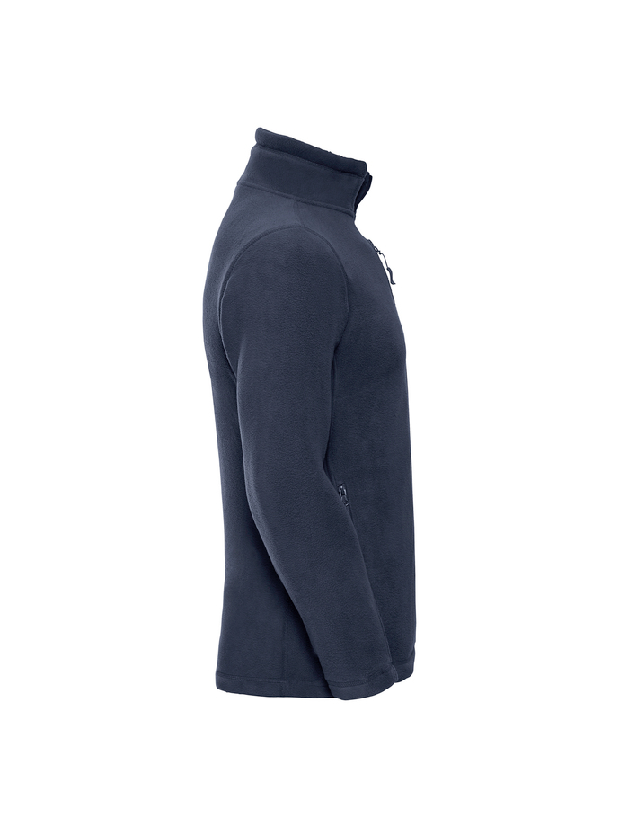 Vanity Fair Lingerie Men's Full Zip Outdoor Fleece French Navy 7