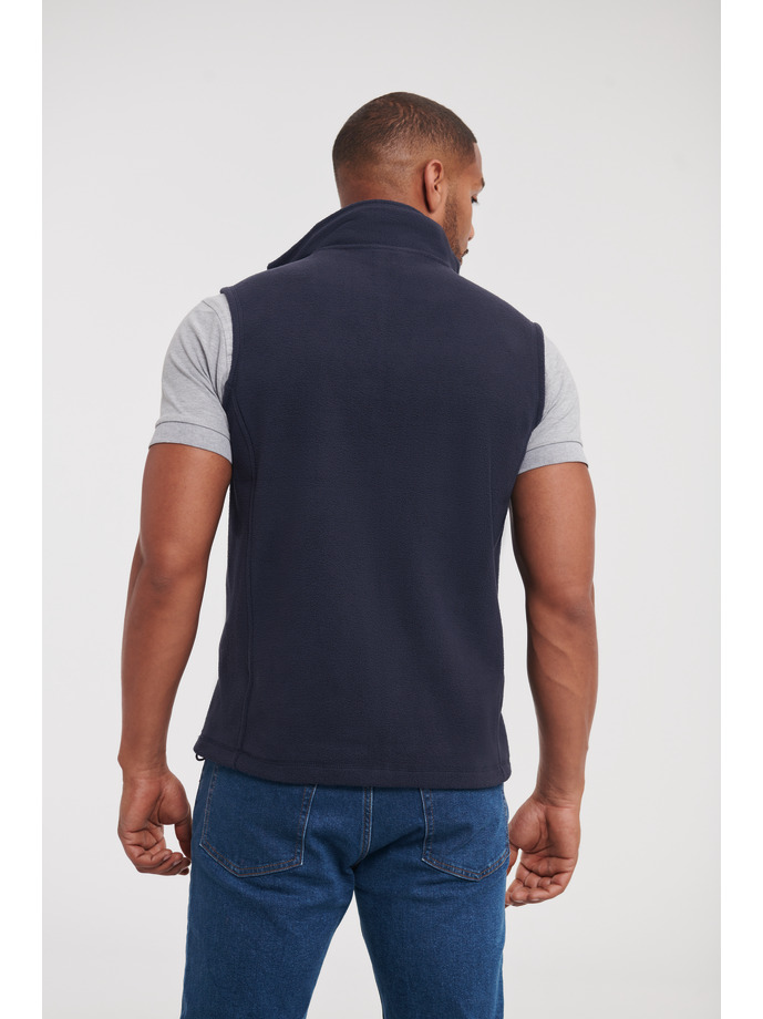 Vanity Fair Lingerie Men's Outdoor Fleece Gilet French Navy 2