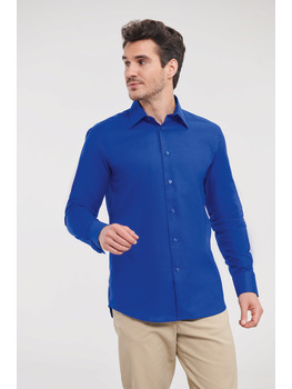 Men's Long Sleeve Tailored Oxford Shirt