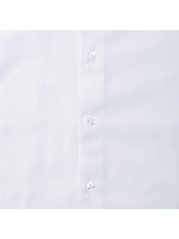 Vanity Fair Lingerie Men's Long Sleeve Tailored Polycotton Poplin Shirt White 9