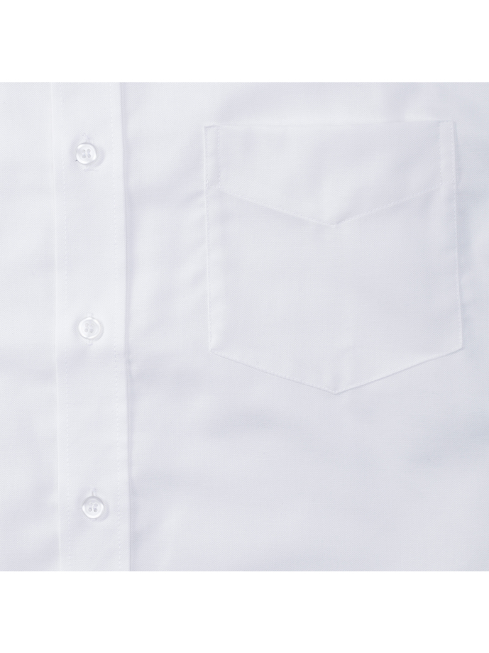 Vanity Fair Lingerie Men's Short Sleeve Classic Oxford Shirt White 10