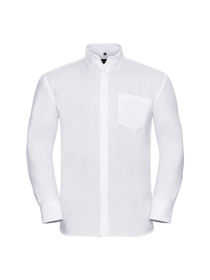Vanity Fair Lingerie Men's Long Sleeve Classic Ultimate Non-Iron Shirt White 5