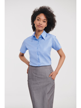 Ladies' Short Sleeve Tailored Ultimate Non-Iron Shirt
