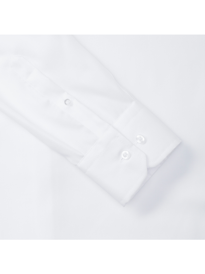 Vanity Fair Lingerie Men's Long Sleeve Tailored Ultimate Non-Iron Shirt White 9