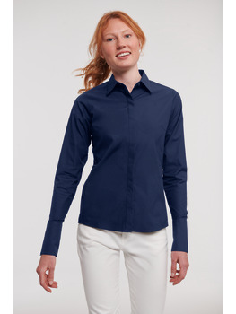 Ladies' Long Sleeve Fitted Ultimate Stretch Shirt